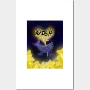 Wishing Whale Posters and Art